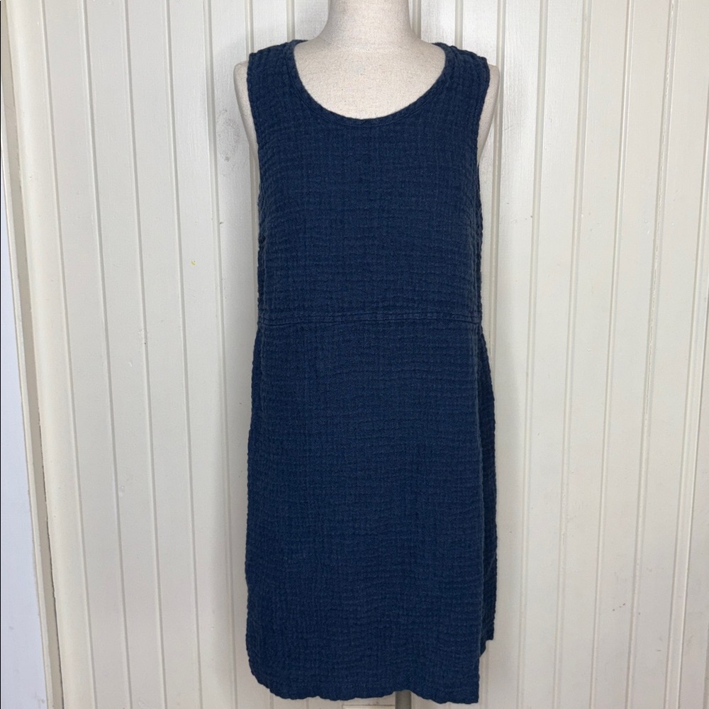 Flax Dress Navy size small